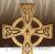 кельтский крест из дуба