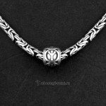 руна альгизиз серебра algiz silver rune