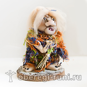 Баба Яга (авторская кукла)